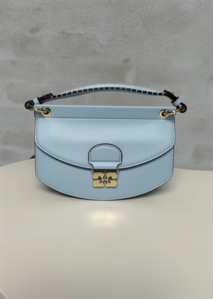 Apo-G bag mini top handle Icy Blue A6352 Ganni 